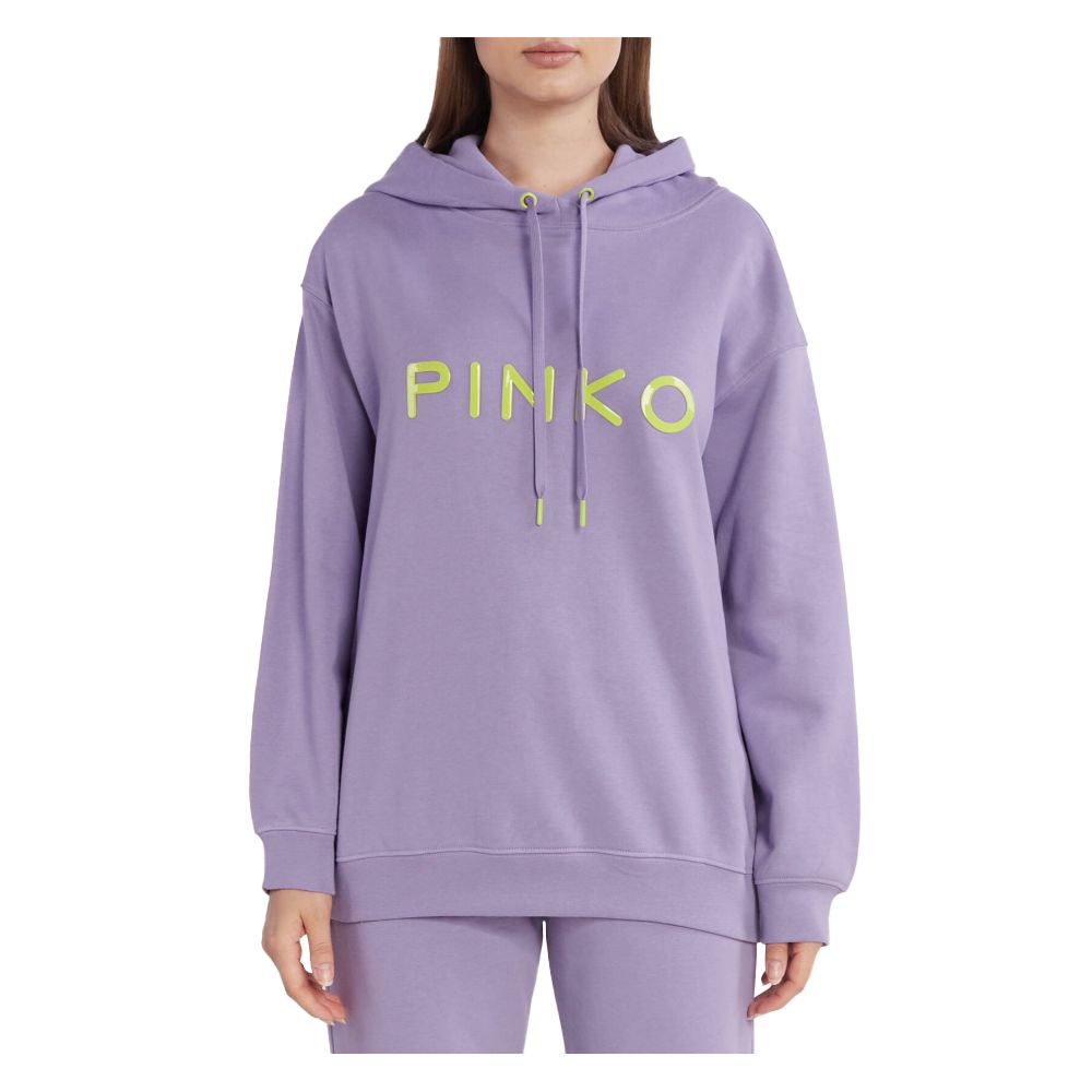 PINKO Purple Cotton Sweater